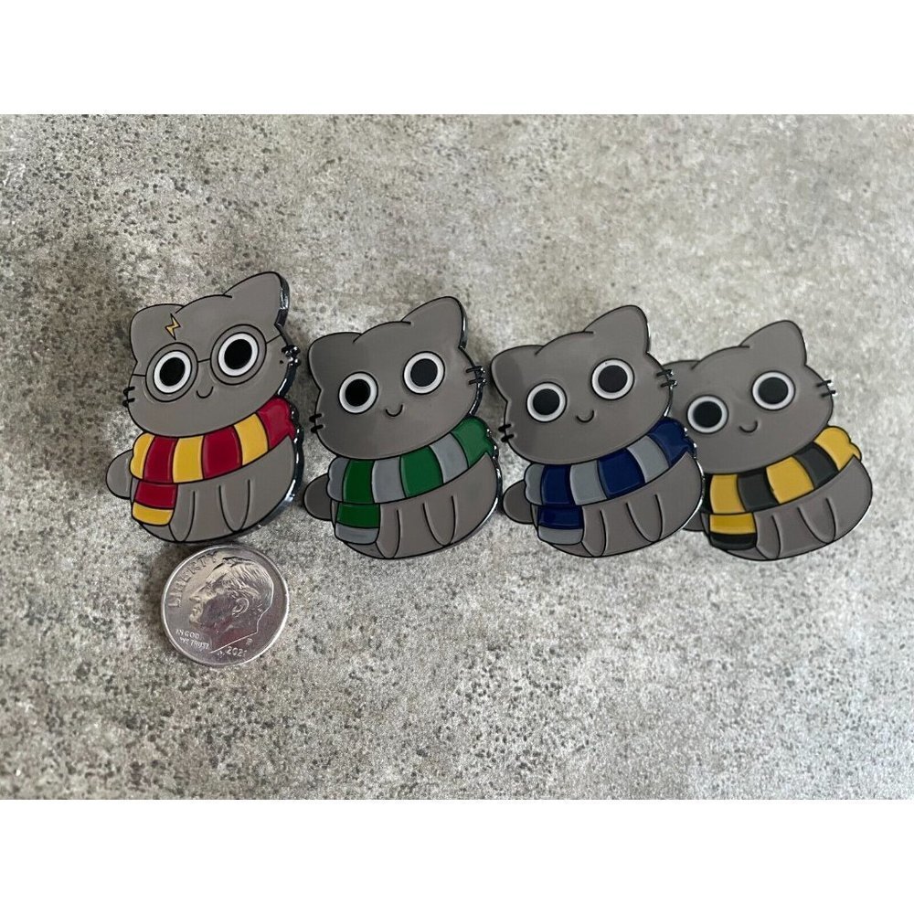 Harry Potter Cats Lapel Pin Lot of 4 pins